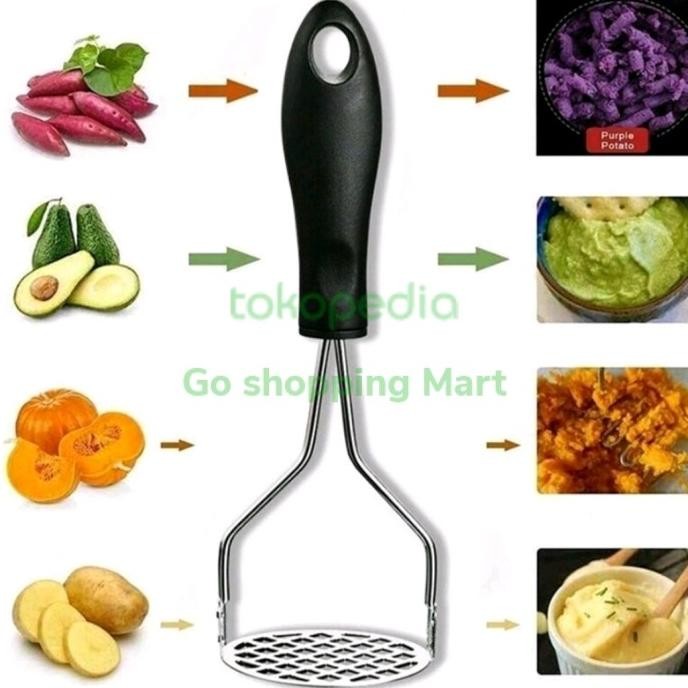 

Alat Penumbuk Kentang / Bawang Putih / Sayuran / Buah Manual Original