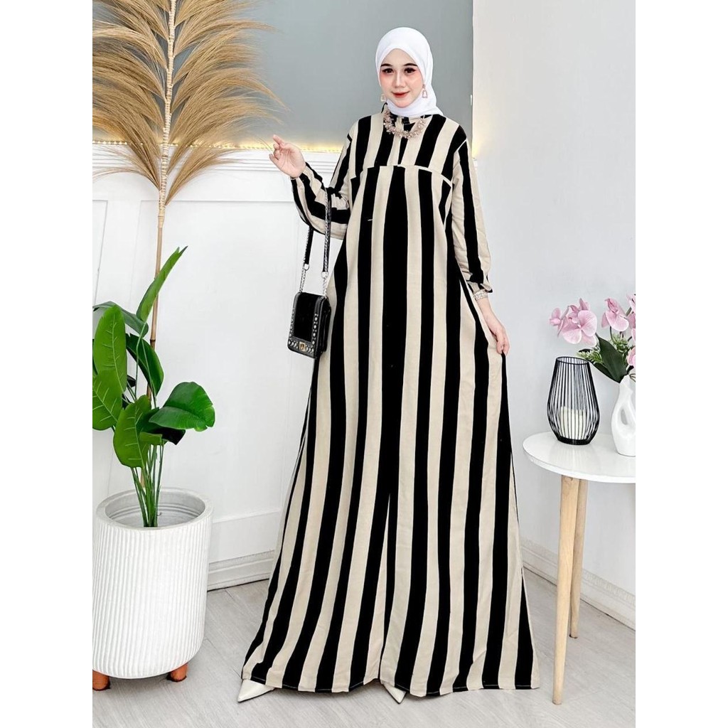 GAMIS MOTIF SALUR GAMIS SALUR BUSUIGAMIS RAYON PREMIUM
