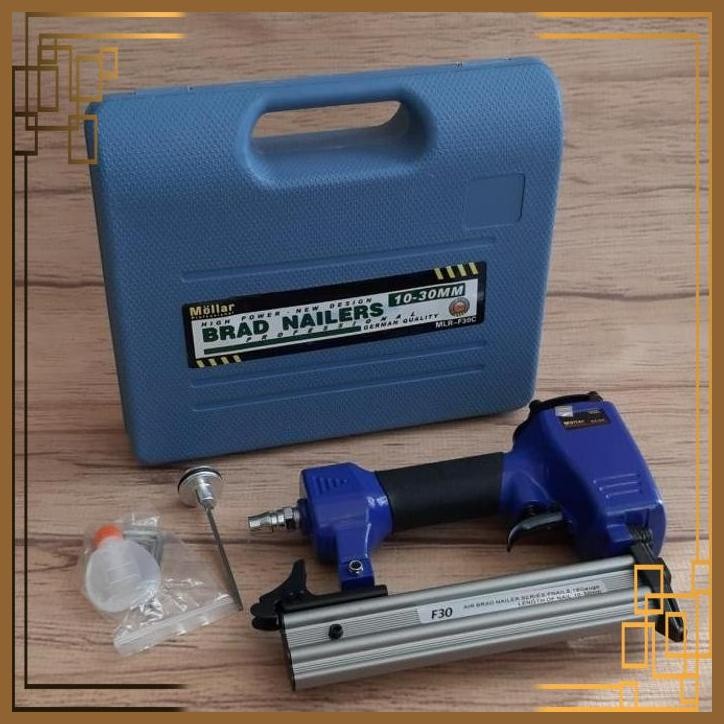 

[RJT] MESIN STAPLES PAKU TEMBAK ANGIN AIR NAILER / BRAD NAILER MOLLAR F30