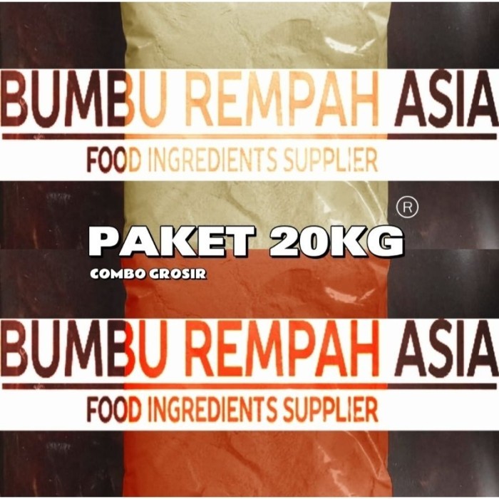 

TERLARIS PAKET GROSIR 20KG PREMIX BIANG TEPUNG PREMIUM DAN BUMBU MARINASI PREMIUM MURAH!!! MURAH