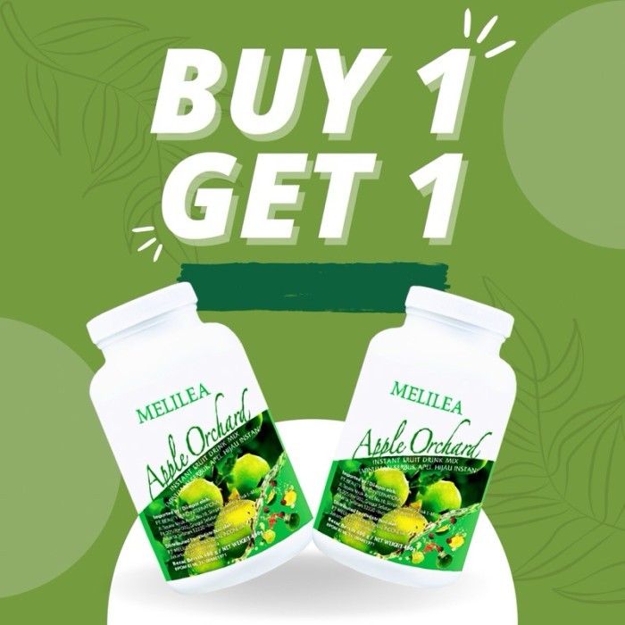 

TERLARIS APPLE ORCHARD MELILEA 400GRAM, PROMO BELI 1 GRATIS 1 MURAH!!! MURAH