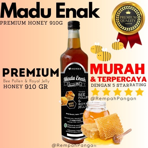 

TERLARIS MADU ENAK PREMIUM PLUS 910G 100% MADU ASLI MURAH!!! MURAH