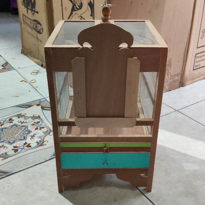 Kandang Jangkrik Jumbo+Laci