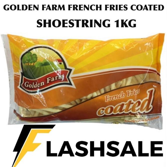 

Kentang Golden Farm Shoestring Coated 1Kg Original