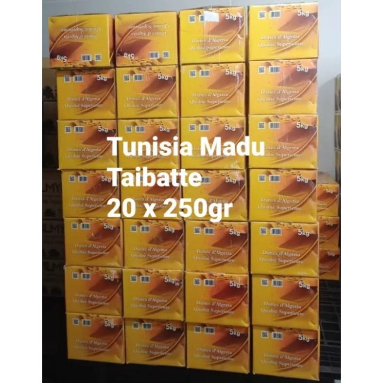 

Kurma Tunisia Madu Taibatte 20 x 250 gr 1 Dus