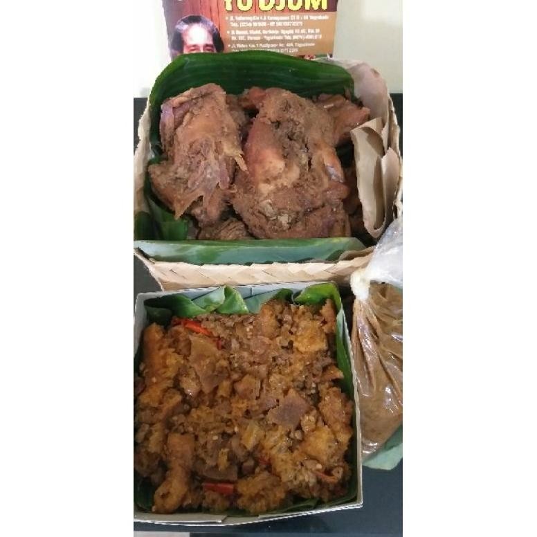 

SPIROS GUDEG YU DJUM FRESH VACCUM FROZEN (GUDEG, KRECEK, AYAM 1/2 EKOR) OLEH-OLEH/ MAKANAN KHAS JOGJA