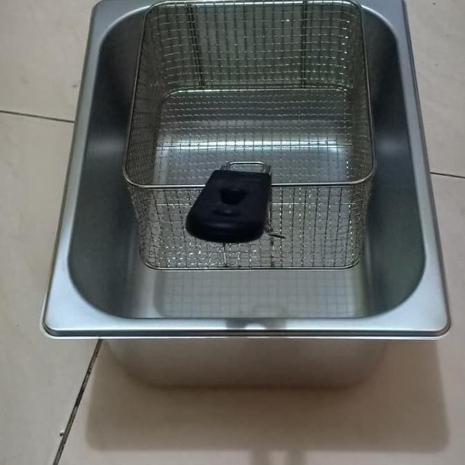 Produk Baru Penggorengan Set Kotak + Saringan / Wajan Kotak Potato Stick