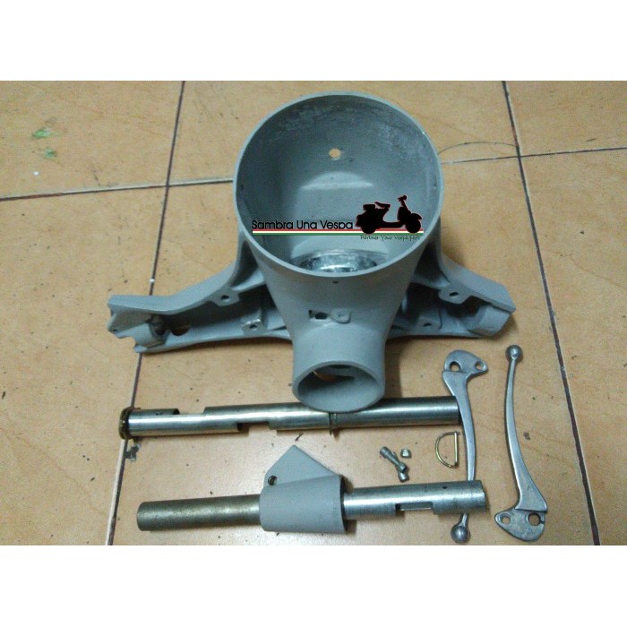 Stang Kepala Batok Stir Vespa Sprint Veloce Bagol Plus Speedometer Termurah Langka