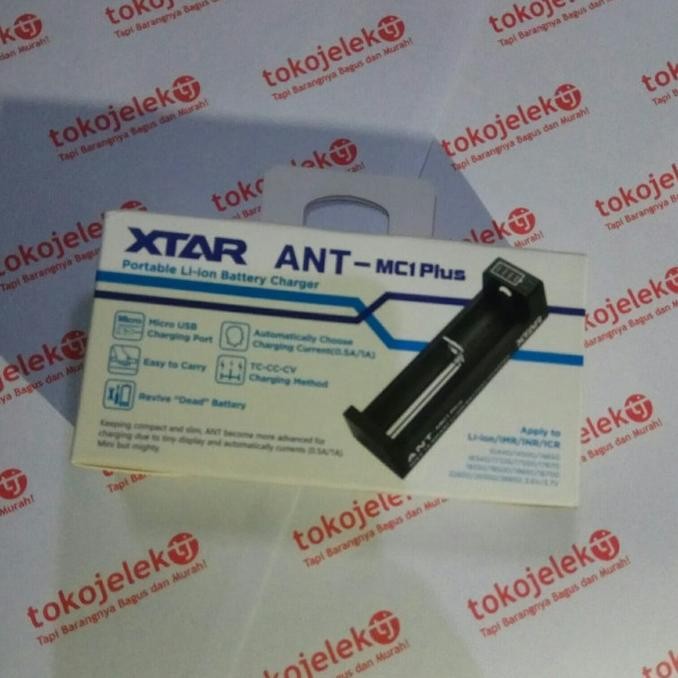 Terbaru XTAR MC1 Plus 1 Slot USB Micro Portable Li-ion Battery Charger 18650