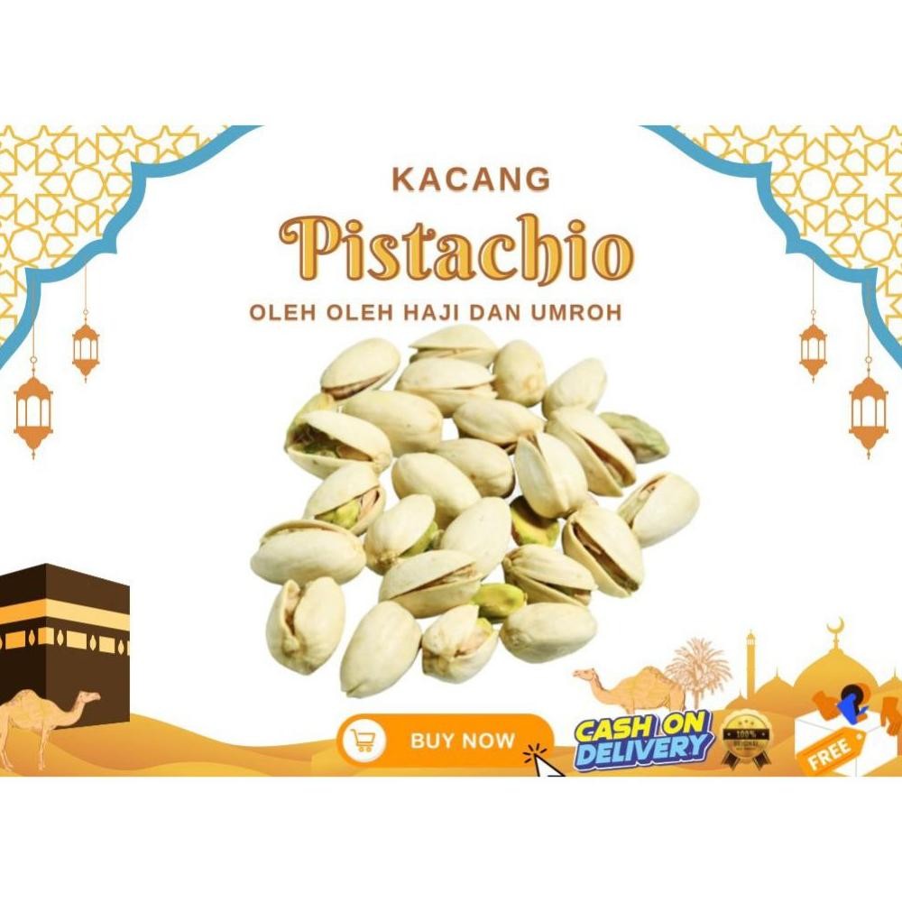 

zoe kacang pistachio/ kacang fustuk snack sehat10kg| oleh oleh haji dan umroh
