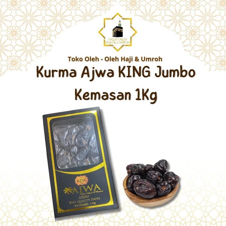 

zoe kurma ajwa king jumbo kemasan 1 kg ajwa madinah aliyah ajwa preum jumbo kurma nabi sunnah rasul asli best quality grade a enak empuk lezat oleh oleh haji dan umroh