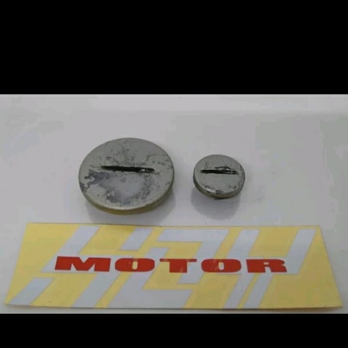 Cap Tutup Magnet Set Besar Kecil Yamaha Scorpio Termurah Langka