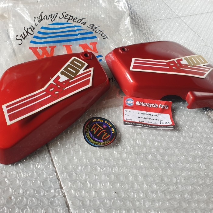 Box Tutup Aki Suzuki Rc100 Rc 100 Merah High Quality Termurah Langka