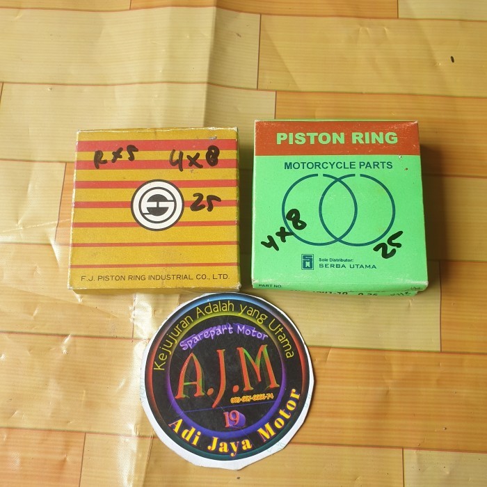 Ring Piston Seher Rxs Rx Special Yt115 Os Oversize 25 Termurah Langka