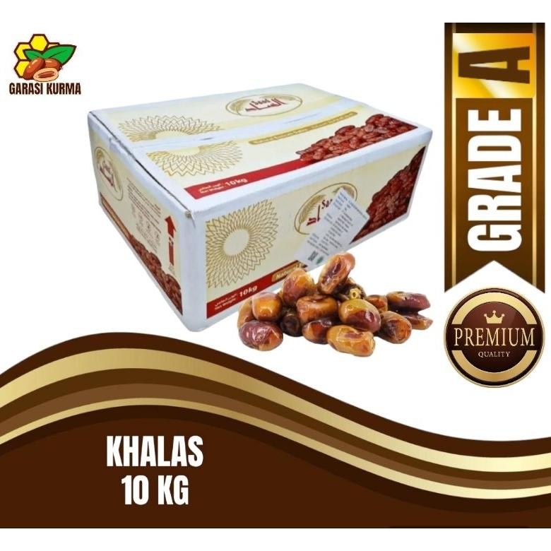 

risto- kurma khalas 10 kg || sumatra barat