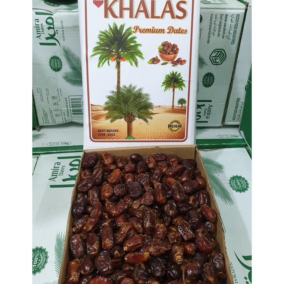 

tin- kurma khalas/kholas 3kg preum oleh oleh haji(exp 2026)