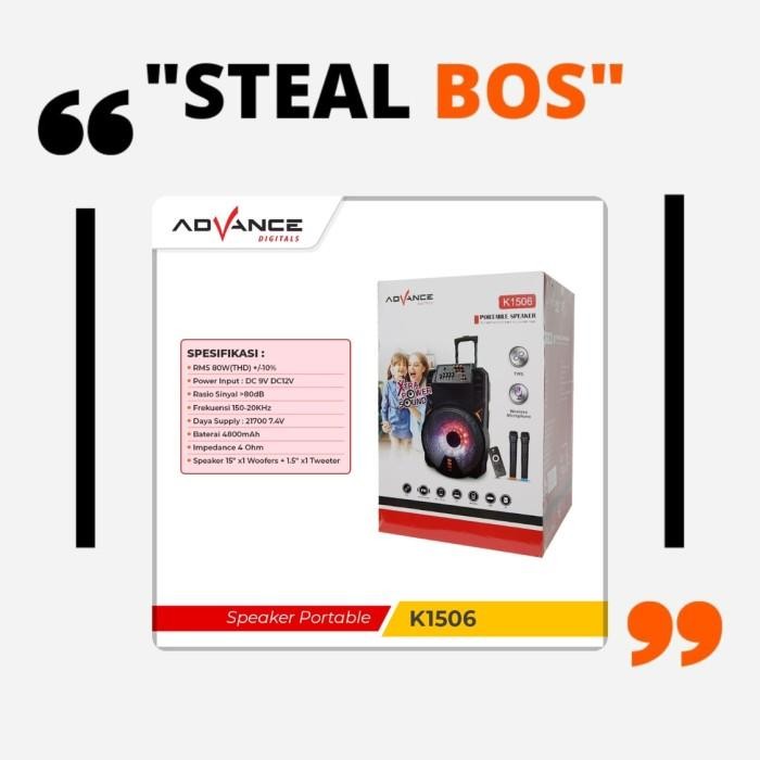 speaker aktif advance K 1506/ speaker meating advance K1506 Terbaru Berkualitas