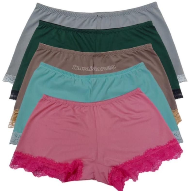 MIASU 6 PCS CD JUPE / HOT PANTS / CELANA DALAM WANITA JUPE RENDA / CD JUPE RENDA