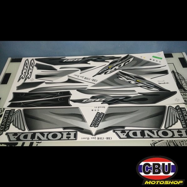 Striping Cbr 150 Old 2007 Hitam Termurah Langka