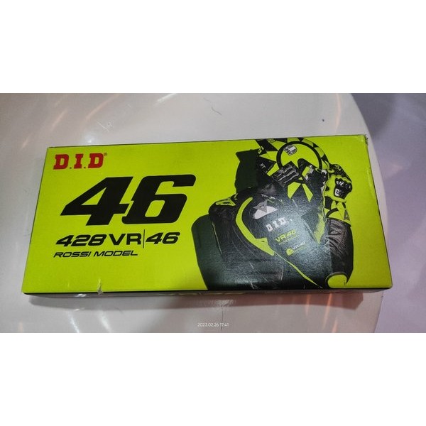 Rantai Did Japan Vr46 Valentino Rossi Model Xring X-Ring 428Vr46 428 Vx3 132L 132 L Gold Racing Chai