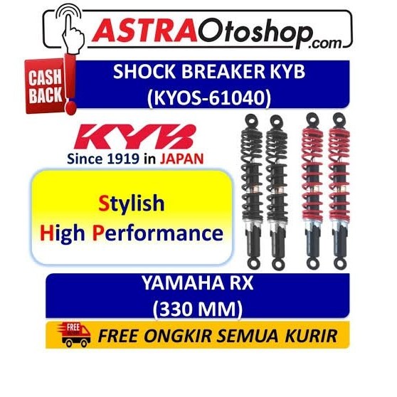Kyb Kayaba Original Rx King Rxz Rxking Rxk Gl Pro Nt  Thunder 125 320Mm 330Mm Sporty Sokbreker Shokb