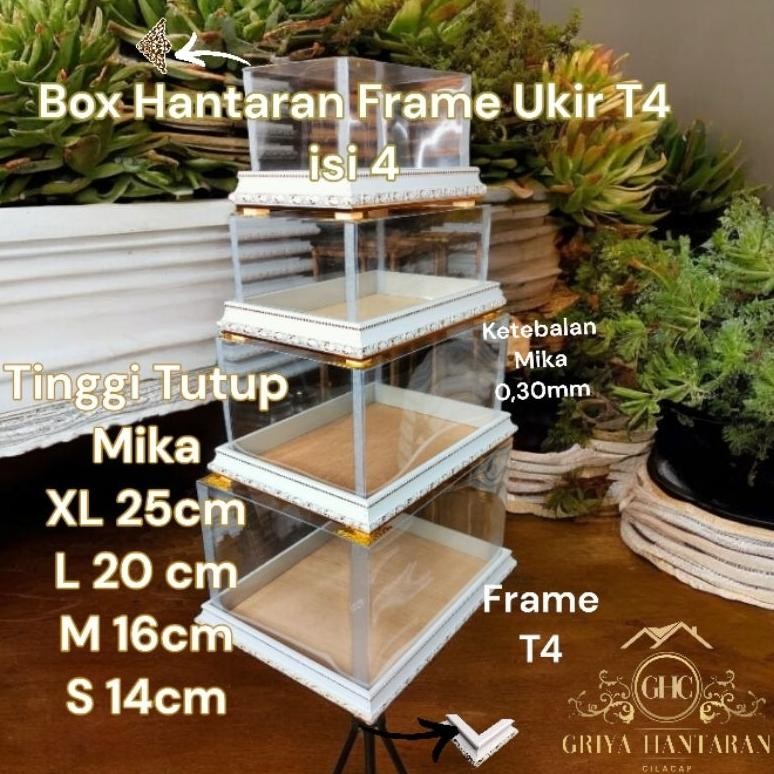 

PROMO Box Hantaran Fiberframe Set isi 4 (Frame T4) aw-96