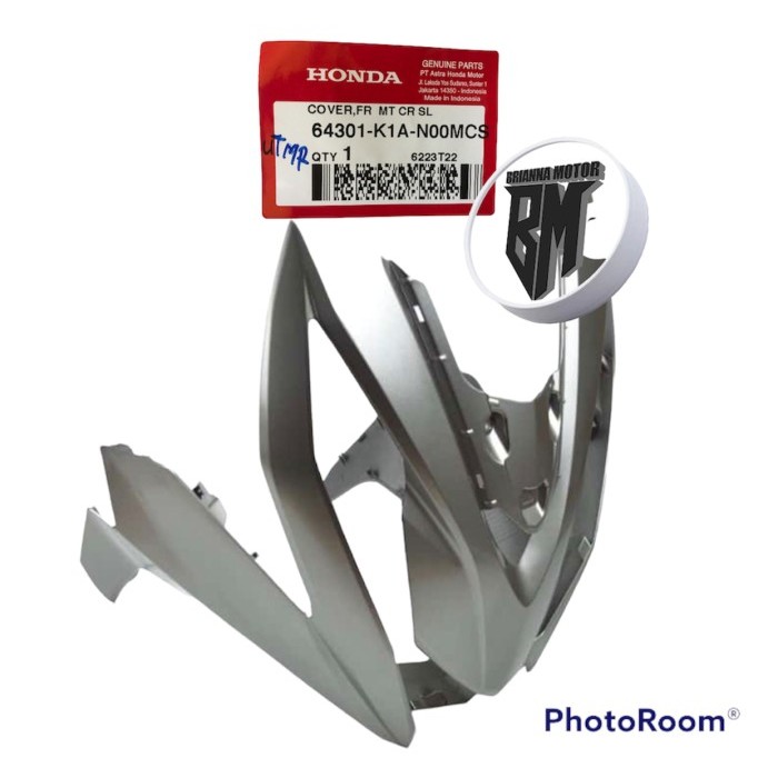 Cover Lampu Depan Silver Dof Beat Deluxe Ori Honda 64301 K1A N00Mcs Termurah Langka