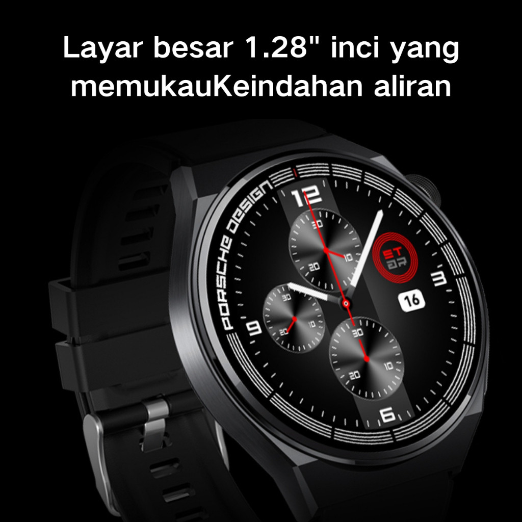 CUCI GUDANG 100% Original HUAWEI SmartWatch GT8 Bluetooth Call Smart Watch 1.5-inch HD Full Screen