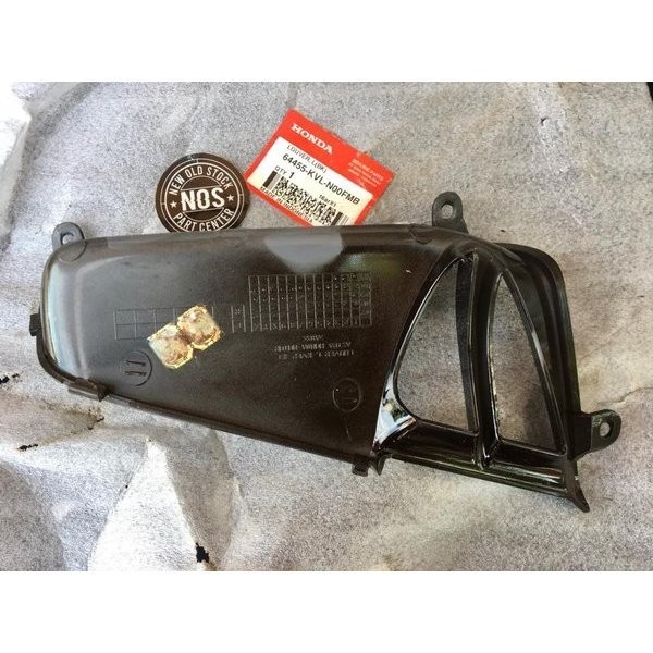 Cover Louver Sirip Angin Angin Tebeng Sayap Dalam Kiri Honda Supra X 125 Batman Original Asli Ahm 64