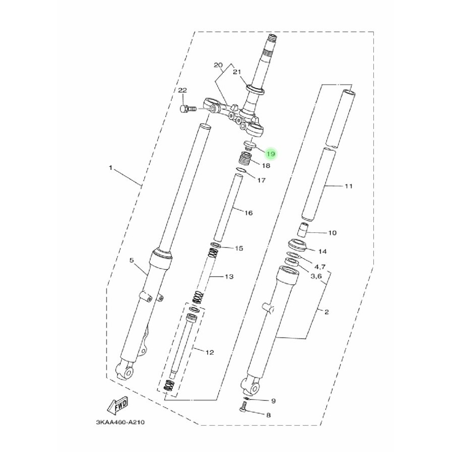 Karet Tutup Shock Shok Depan Atas Rxking Rxk Rx King Rxs Rxz Rzr Ori Termurah Langka