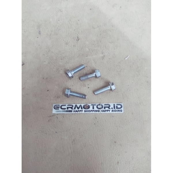 Baut Bolt 10 Tutup Cover Kubah Head Blok Block Mesin Honda Vario 125 150 Ori Copotan Motor Termurah 