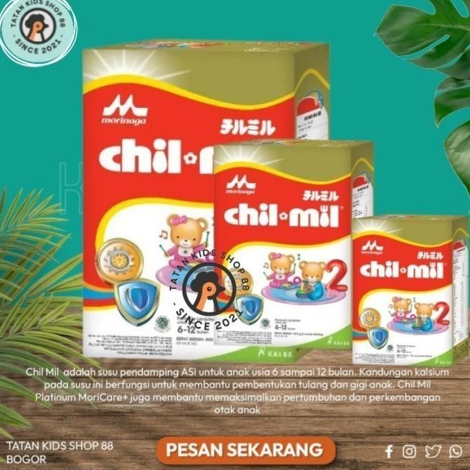 Promo Susu Morinaga Chil Mil Reguler Gold 6-12 Bulan 400Gr