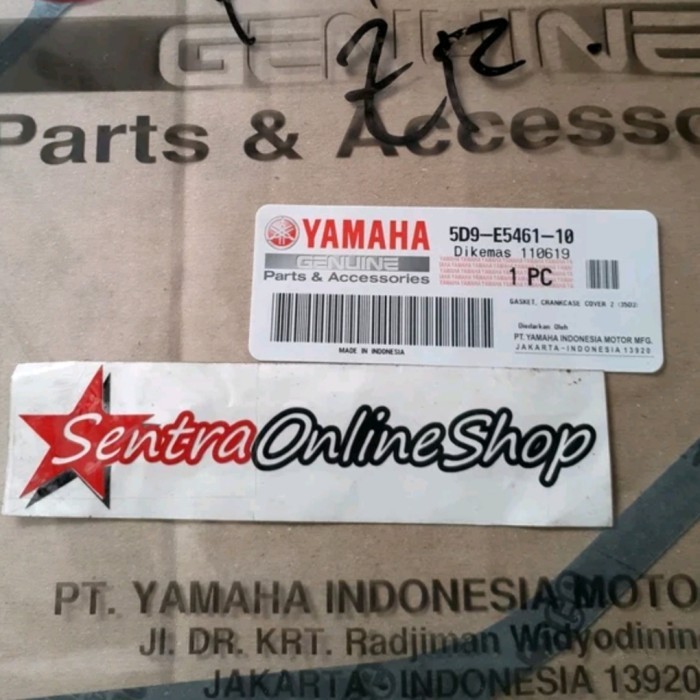 Paking Packing Perpak Tutup Bak Kopling Vega Zr Jupiter Z Original Ygp Termurah Langka