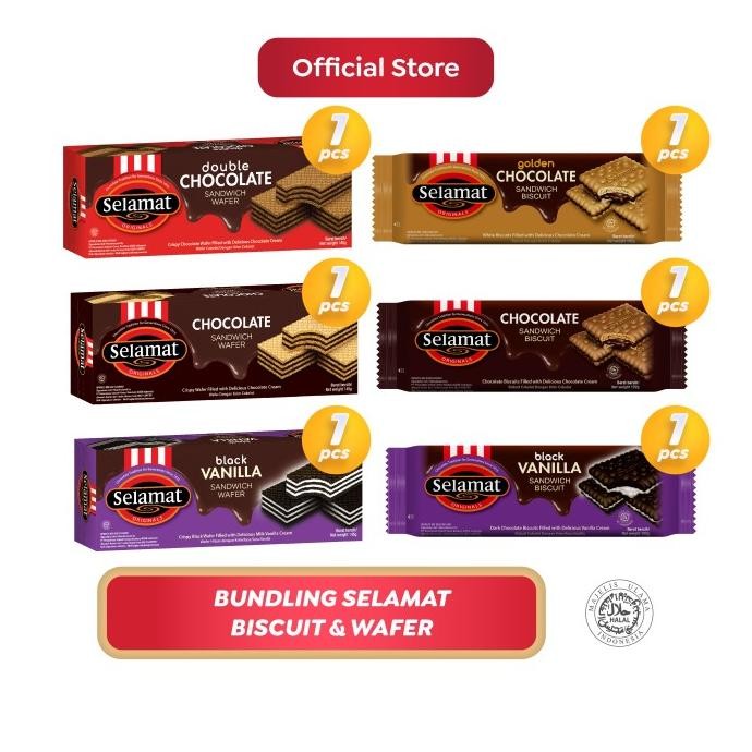 

READY STOCK BUNDLE SELAMAT BISCUIT DAN WAFER !!!!!
