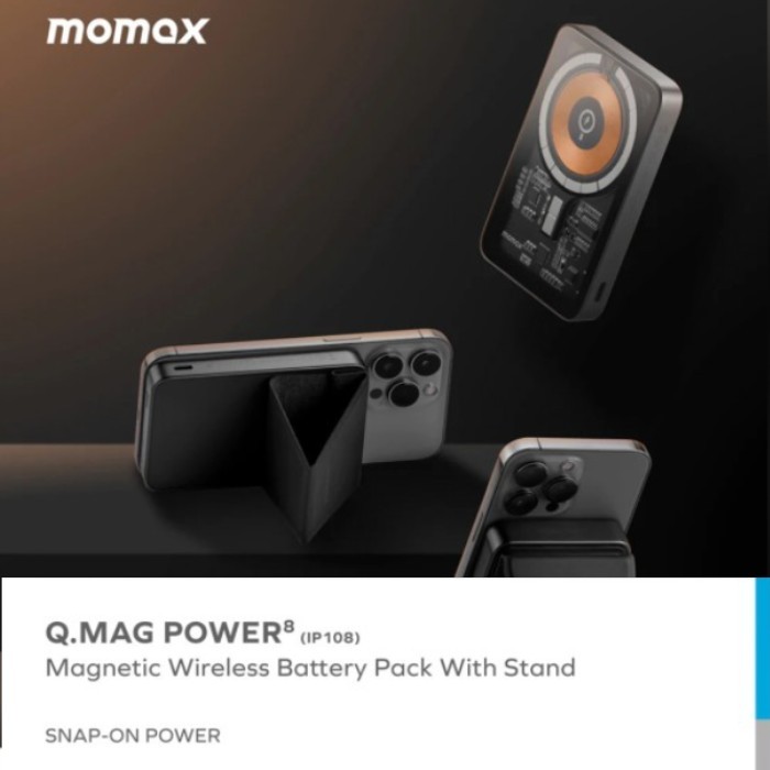 Powerbank Wireless Magsafe Fast Charging Type C Momax Slim Powerbank Magnetic 20000Mah 10000Mah