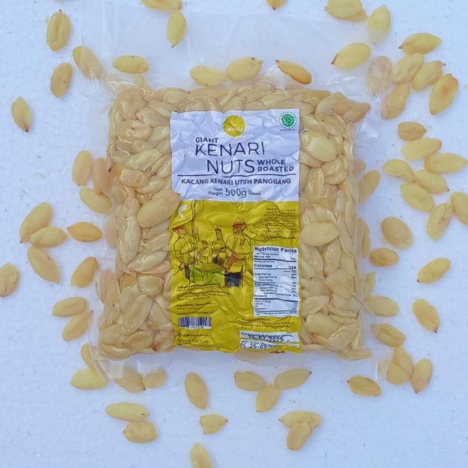 

TERBARU KACANG KENARI PANGGANG ORIGINAL-GIANT KENARI NUT ROASTED 500G !!!!!