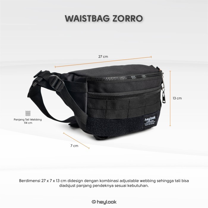 Tas Selempang Pria Zorro Tas Pria Distro Tas Slempang Murah Sling Bag