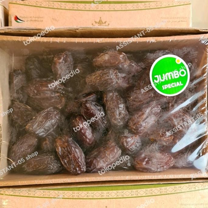 

Kurma Medjool Palestina Al Rowad Large Super Jumbo Spesial 2 Kilo Mawarmerahhhhh