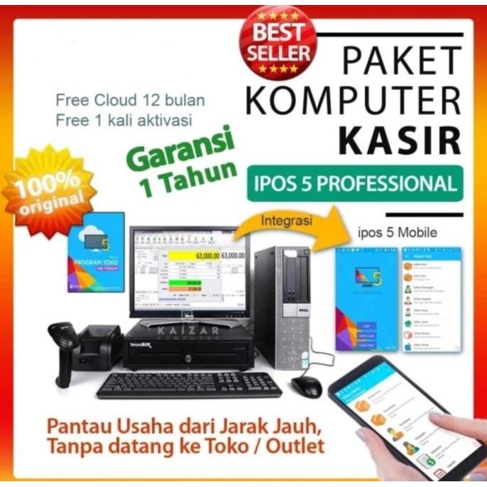 Promo Komputer Kasir Full Set - Core i3 - b COD