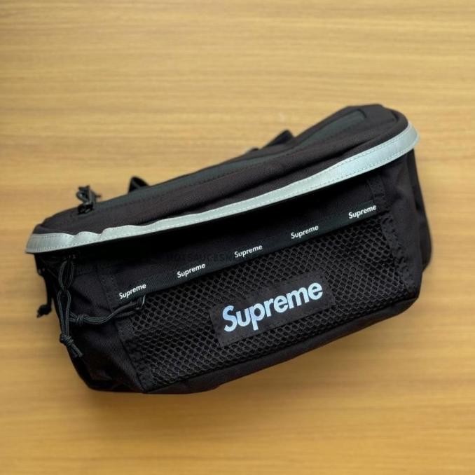 Supreme Fw24 Waist Bag Black - 100% Authentic Original Guaranteed Store_Harsen