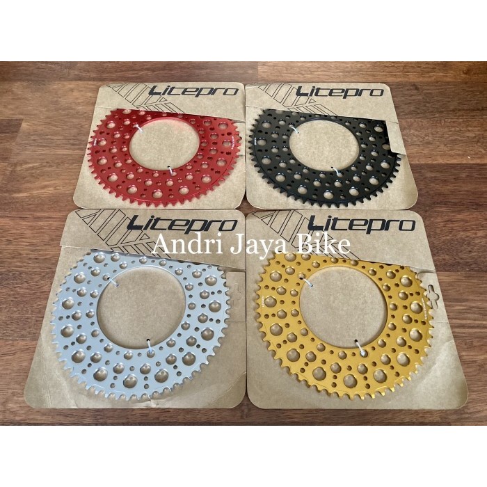 TERBARU Chainring LITEPRO BUBBLE 54T 56T 58T 60T