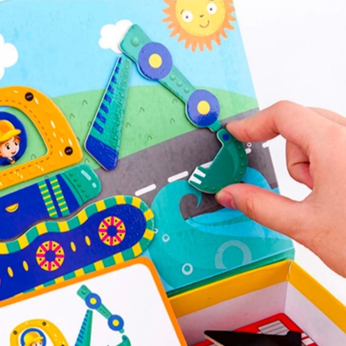 MAINAN ANAK NEW KOTAK MAINAN MAGNETIC - MAGNET PLAY BOX