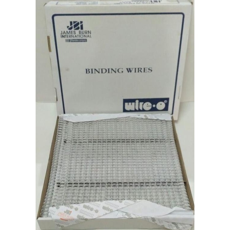 

Promo Spiral Kawat A4 3:1 No. 8 (1/2") JBI - Putih (Box Isi 100 Batang) COD