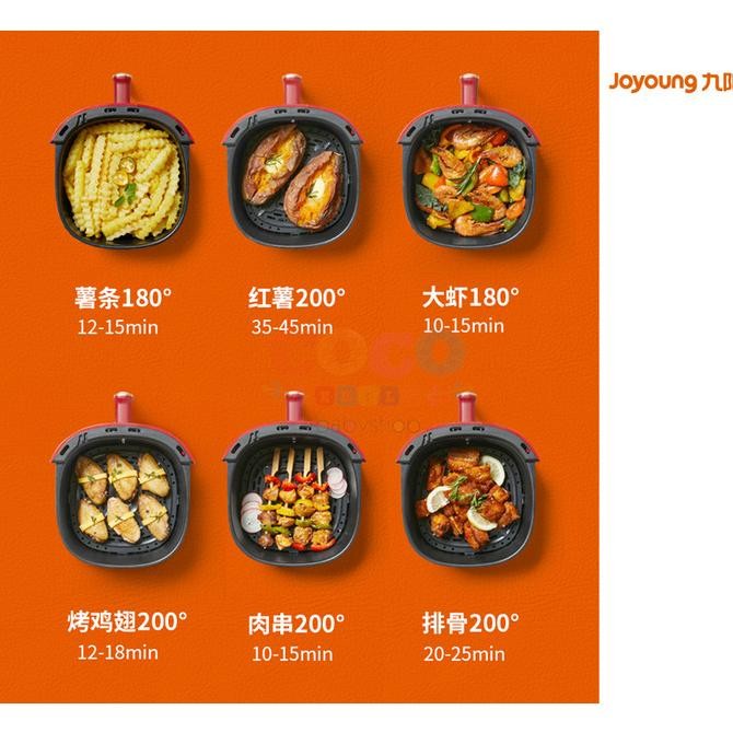 Joyoung Kl26-Vf171Xc(Cola) Air Fryer 3L Took0088