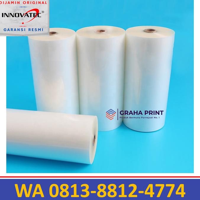 

Promo Plastik Bahan Laminasi Laminating Roll Panas Thermal 33cm x 200m Doff COD