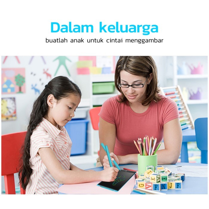 

KIVEE LCD DRAWING WRITING TABLET PAPAN TULIS ANAK BOARD WRITING PAD