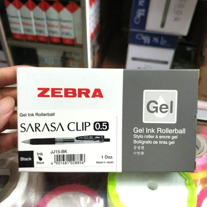 

PULPEN SARASA GEL 0.5 HITAM / BIRU