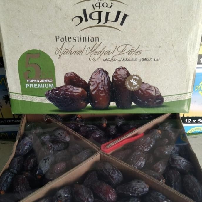 

Kurma Medjol Jumbo Premium Palestina Mawarmerahhhhh