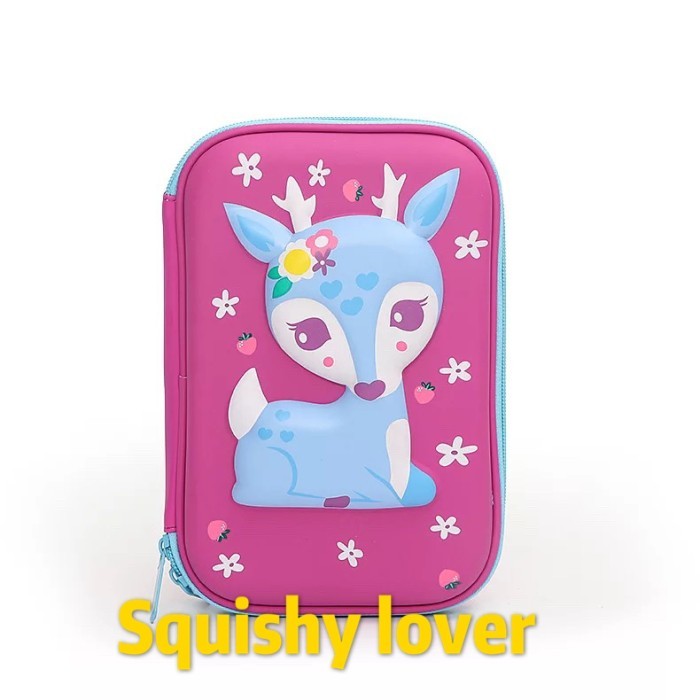 

SMIGGLE DEER HARDTOP/TEMPAT PENSIL SMIGGLE -KOTAK PENSIL RUSA