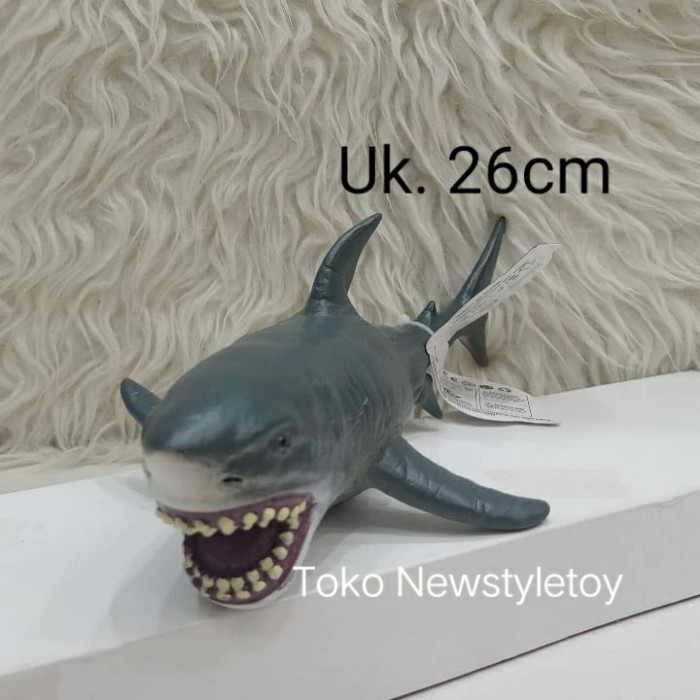 TERBARU Ikan hiu shark karet BISA GOSEND